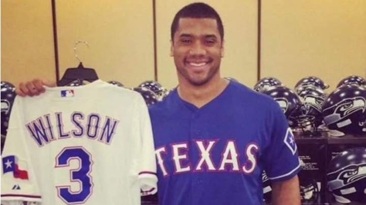 Russell Wilson (And Ciara) Have Texas Rangers Reasons To 'Love' Cowboys Russell Wilson (And Ciara) Have Texas Rangers Reasons To 'Love' Cowboys