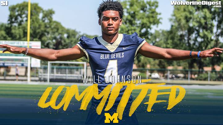 BREAKING: Top Target Will Johnson Commits To Michigan