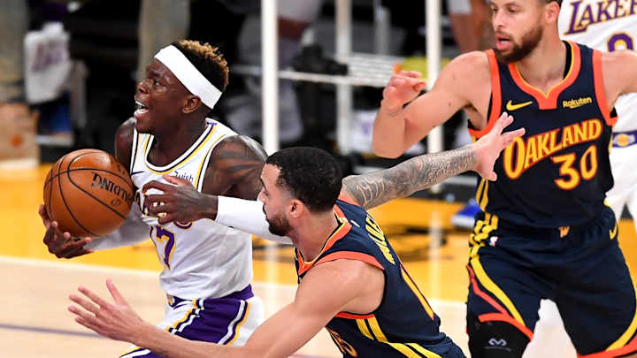 Lakers cruise past Warriors for easy home victory Lakers cruise past Warriors for easy home victory