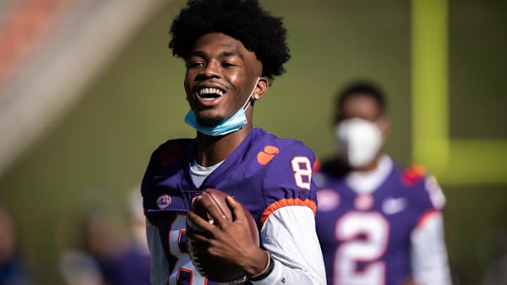 Clemson Receiver Justyn Ross Transitioning to Starting Slot Role Clemson Receiver Justyn Ross Transitioning to Starting Slot Role