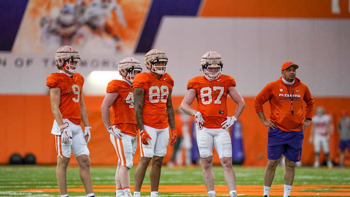 Clemson Spring Game: What to Watch for at Tight End/ Offensive Line