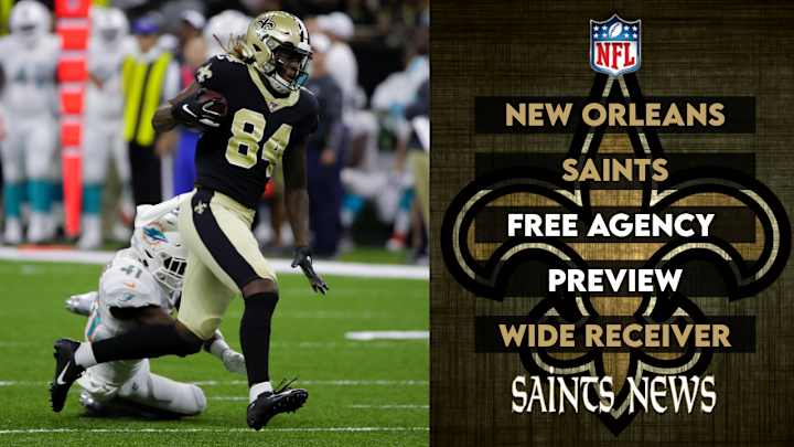 Saints Wide Receiver Free Agency Preview 2021 Saints Wide Receiver Free Agency Preview 2021
