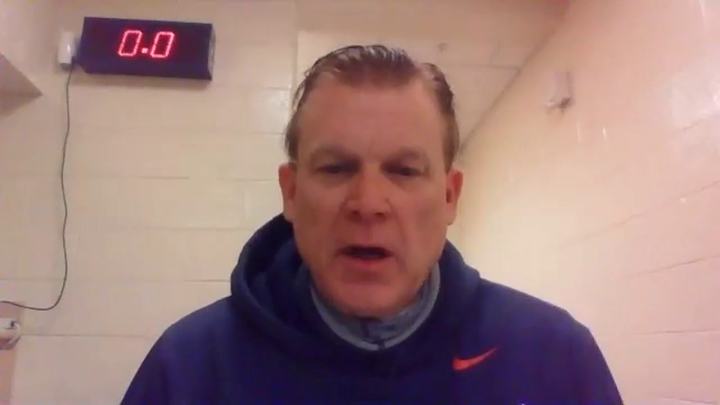 POST-GAME VIDEO: No. 4 Illinois 76, No. 2 Michigan 53 - Illini Coach Brad Underwood