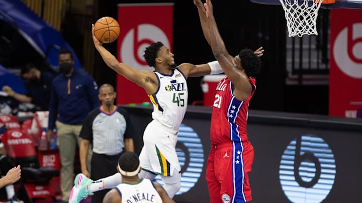Sixers' Joel Embiid, Jazz's Donovan Mitchell Joke Around on Twitter Sixers' Joel Embiid, Jazz's Donovan Mitchell Joke Around on Twitter