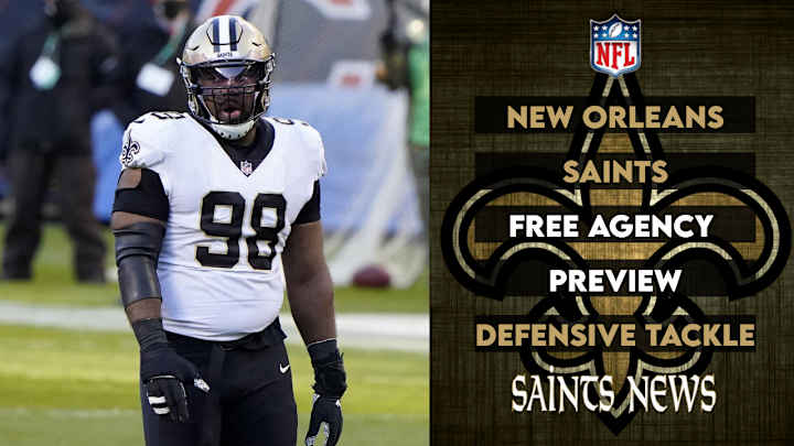 Saints 2021 Defensive Tackle Free Agency Preview Saints 2021 Defensive Tackle Free Agency Preview