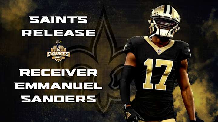BREAKING: Saints Release WR Emmanuel Sanders