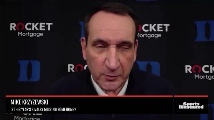 Coach K on Duke-UNC: The Game Is Big, No Question