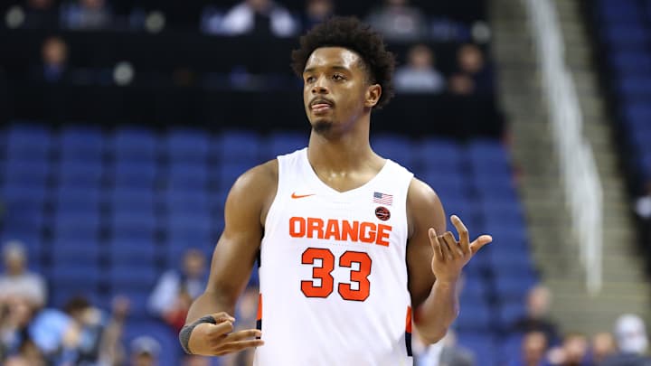 WATCH: Former Syracuse Forward Elijah Hughes Hits Half-Court Buzzer Beater