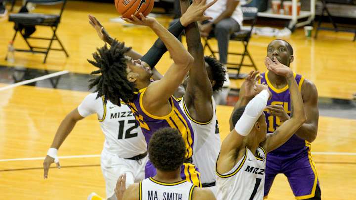 LSU Basketball Locks Up No. 3 Seed in SEC Tournament With 86-80 Win Over Missouri