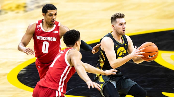 Iowa Beats Wisconsin to Secure No. 3 Seed; Indiana's Tourney Foe Determined Sunday Night