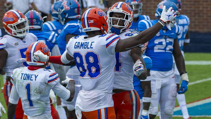 Florida Gators TE Kemore Gamble Braces for Extended Role in 2021