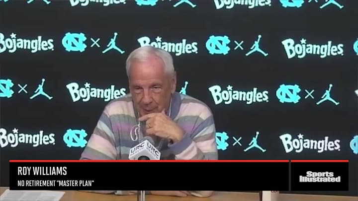 Roy Williams: No "Master Plan" For Retirement Roy Williams: No "Master Plan" For Retirement