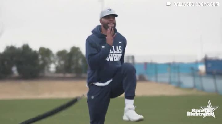 VIDEO: Dak Prescott Shows Off Healthy Ankle In Cowboys Workout
