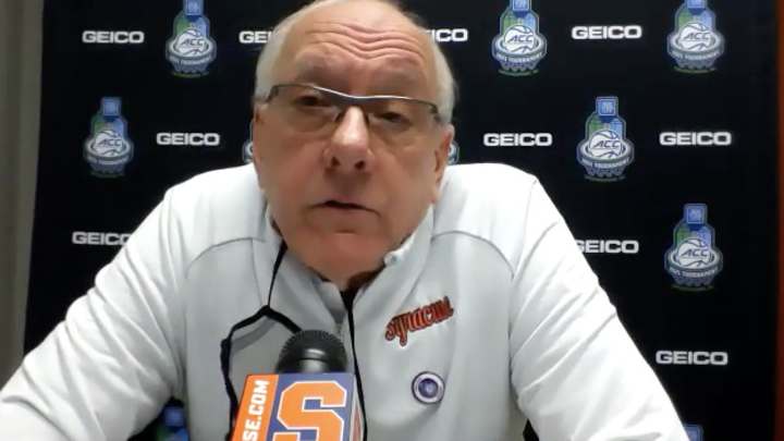 Transcript: Jim Boeheim Discusses Virginia Loss