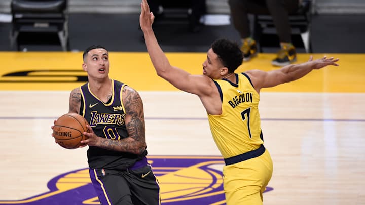 Kyle Kuzma leads Lakers to comeback win over Pacers