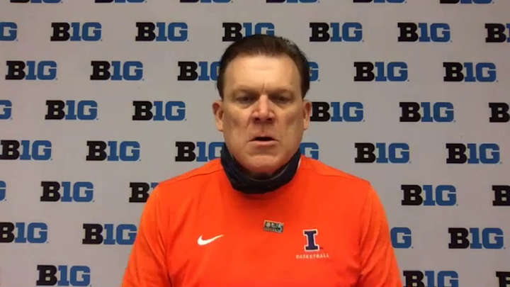 POST-GAME VIDEO: Illinois 90, Rutgers 68 - Illini Coach Brad Underwood