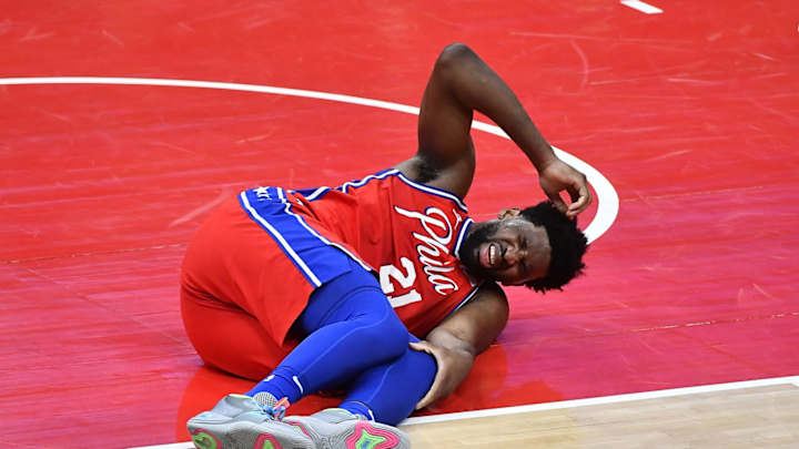 Sixers' Joel Embiid Exits Friday's Game vs. Wizards With Injury