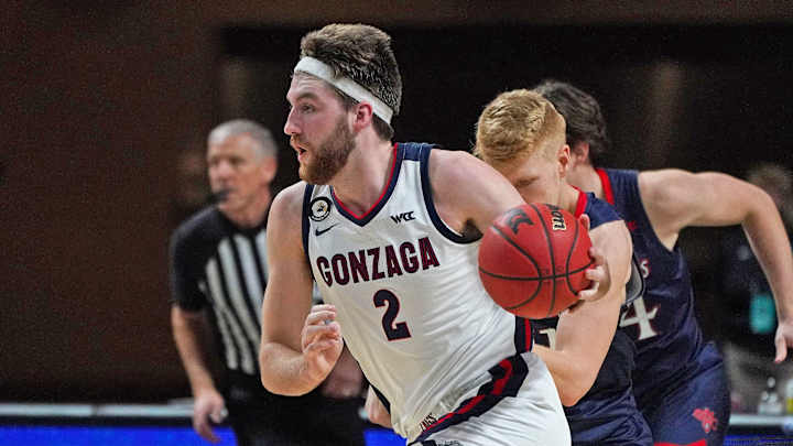 Gonzaga, Baylor, Illinois, Michigan Earn No. 1 Seeds in 2021 Men's NCAA Tournament