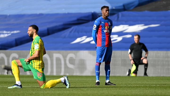 Wilfried Zaha Explains Why He's Taking a Stand Against Pre-Match Kneeling