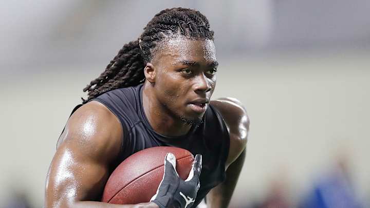 Oklahoma's Rhamondre Stevenson is full speed ahead at running back, despite Mel Kiper's suggestion of a position change Oklahoma's Rhamondre Stevenson is full speed ahead at running back, despite Mel Kiper's suggestion of a position change