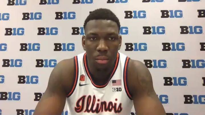 POST-GAME VIDEO: Illinois 82, Iowa 71 - Illini Center Kofi Cockburn POST-GAME VIDEO: Illinois 82, Iowa 71 - Illini Center Kofi Cockburn