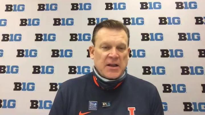 POST-GAME VIDEO: Illinois 82, Iowa 71 - Illini Coach Brad Underwood POST-GAME VIDEO: Illinois 82, Iowa 71 - Illini Coach Brad Underwood