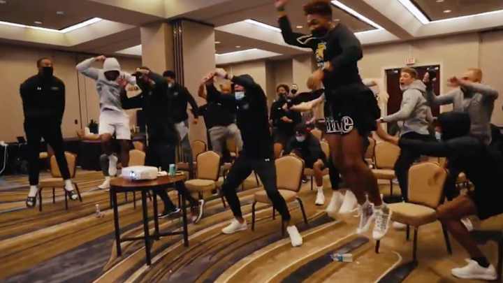'We're Going Dancing!': Watch Wichita State Celebrate Its NCAA Tournament Bid