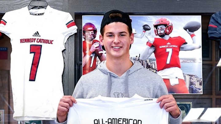 Huard Looks Ready for Anything — HS, UW, Games, Spring Practice