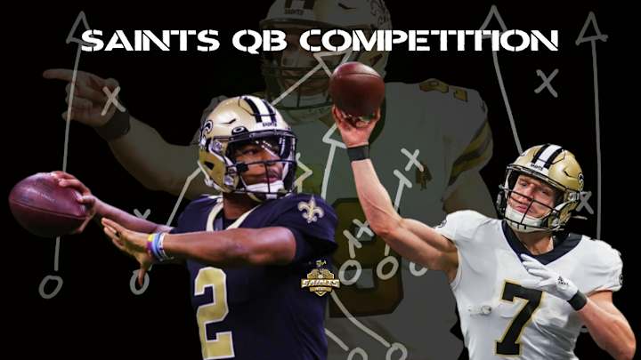 Saints will have First Quarterback Competition in over 15 Seasons