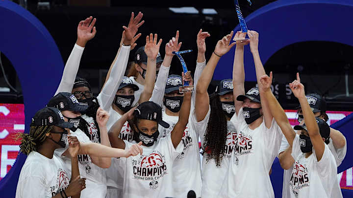 Stanford, UConn, NC State, South Carolina Earn No. 1 Seeds in 2021 Women's NCAA Tournament