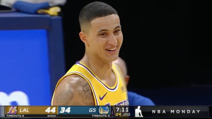 Kyle Kuzma Blames Nonexistent Earthquake After Air-Balling Free Throw Kyle Kuzma Blames Nonexistent Earthquake After Air-Balling Free Throw