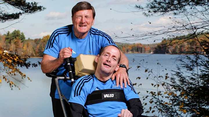 Boston Marathon Icon Dick Hoyt Dies At 80 Boston Marathon Icon Dick Hoyt Dies At 80