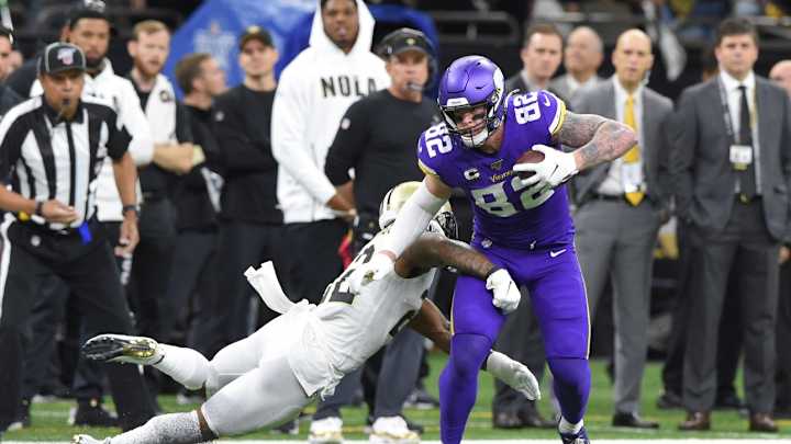 Former Vikings Tight End Kyle Rudolph Signs Two-Year Deal with New York Giants Former Vikings Tight End Kyle Rudolph Signs Two-Year Deal with New York Giants