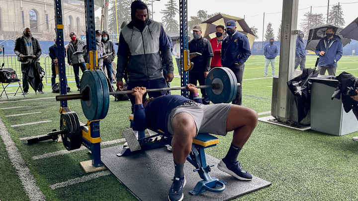 Cal Pro Day: Bynum, Curhan and Johnson All Pleased With Rainy-Day Performances