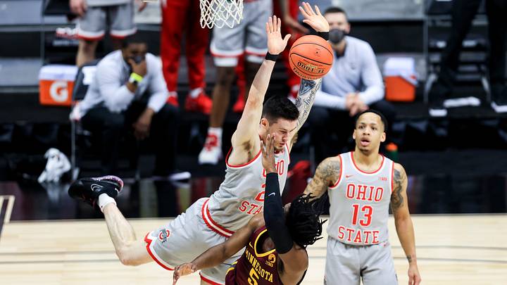 Ohio State Forward Kyle Young Out vs. Oral Roberts