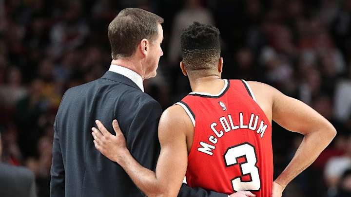 Blazers Shower Terry Stotts In Celebration After His 500th Career Victory