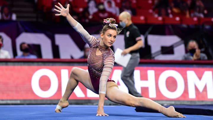 Oklahoma Gymnast Anastasia Webb named Big 12 Female Athlete of the Year