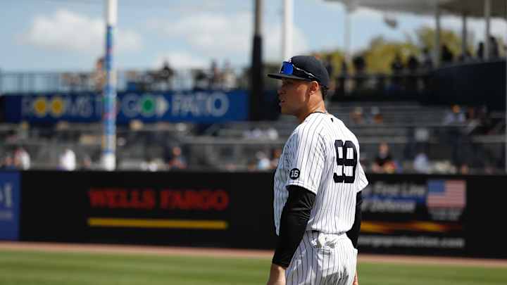 Aaron Judge Isn't Concerned One Bit About His Power Entering the Regular Season Aaron Judge Isn't Concerned One Bit About His Power Entering the Regular Season