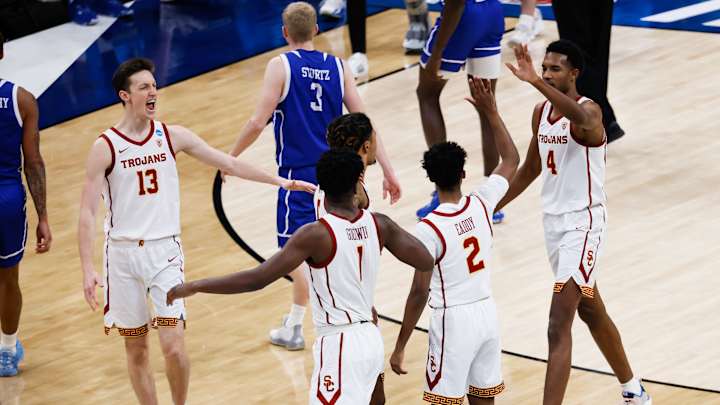 LIVE Game Thread: March Madness USC Trojans vs. Kansas Jayhawks LIVE Game Thread: March Madness USC Trojans vs. Kansas Jayhawks