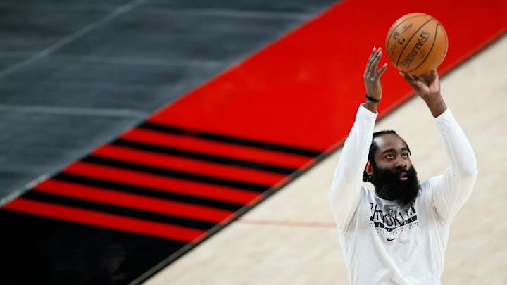 Trail Blazers Fall To James Harden And Short-Handed Nets