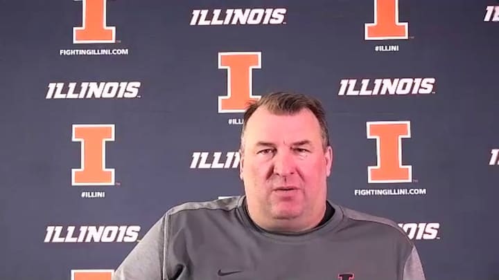 SPRING VIDEO No. 2: Illini Head Coach Bret Bielema SPRING VIDEO No. 2: Illini Head Coach Bret Bielema