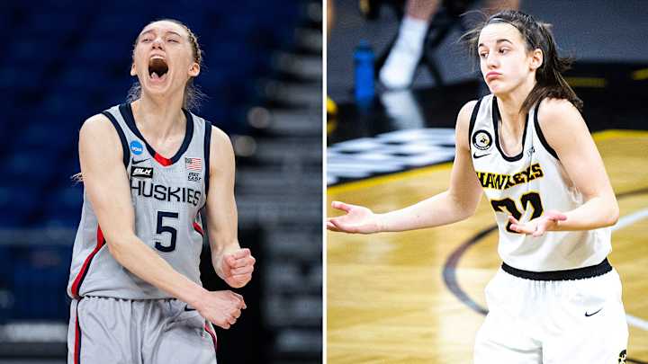Paige Bueckers, Caitlin Clark Make UConn-Iowa a Star-Studded Sweet 16 Bout