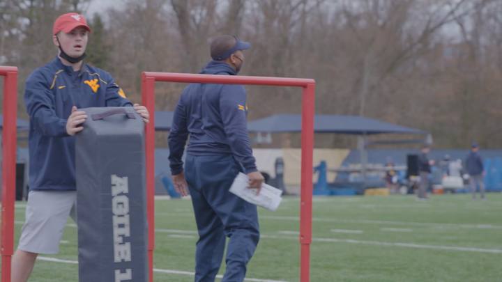 WATCH: WVU Football Spring Practice Day 1 Highlights