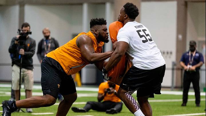Watch: Highlights from Tennessee’s Pro Day