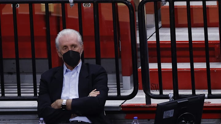 Miami Heat's Pat Riley Says He Likes `Our Chances' in the Postseason