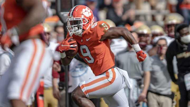 NFL Draft Running Back Rankings: No. 2 – Travis Etienne, Clemson