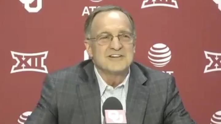 WATCH: Oklahoma coach Lon Kruger's emotional retirement press conference