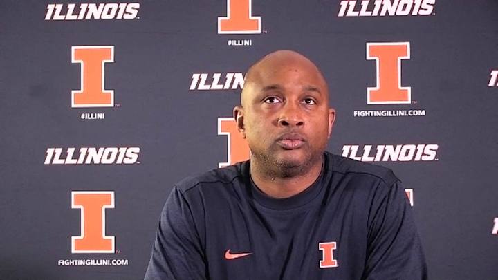 Spring Practice Video: Illini WR Coach George McDonald Spring Practice Video: Illini WR Coach George McDonald