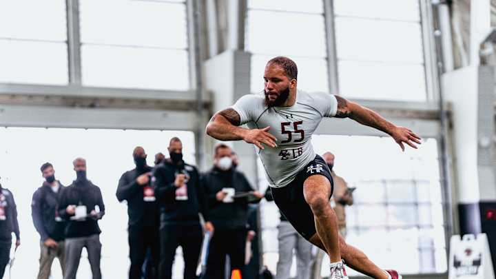 Boston College Holds Pro Day Boston College Holds Pro Day