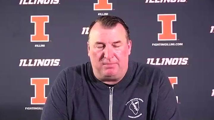 Spring Football Video No. 3: Illini Head Coach Bret Bielema